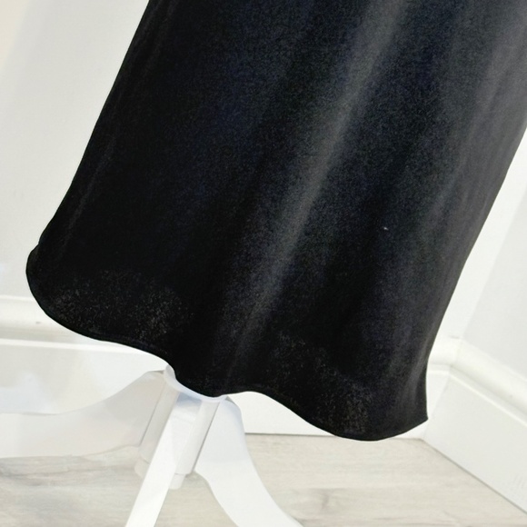 Evan-Picone Vintage Strappy Black Evening Dress Size 4 - Picture 3 of 15